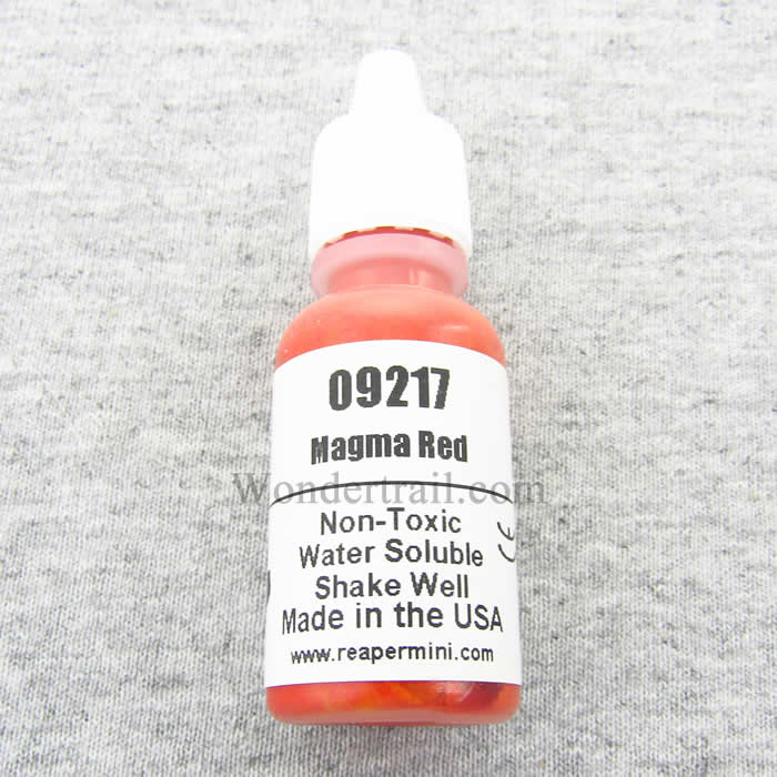 RPR09217 Magma Red Acrylic Reaper Master Series Hobby Paint .5oz (ONLINE ORDER ONLY)