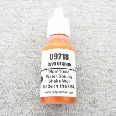 RPR09218 Lava Orange Acrylic Reaper Master Series Hobby Paint .5oz (ONLINE ORDER ONLY)