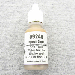 RPR09246 Brown Sand Acrylic Reaper Master Series Hobby Paint .5oz (ONLINE ORDER ONLY)