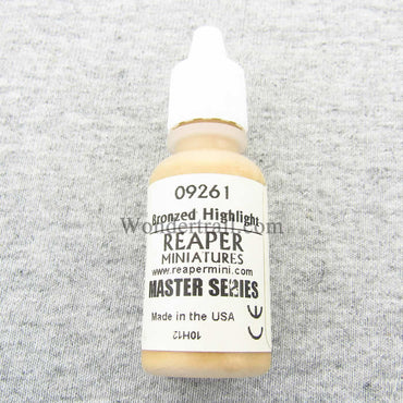 RPR09261 Bronzed Highlight Acrylic Master Series Hobby Paint .5oz (ONLINE ORDER ONLY)