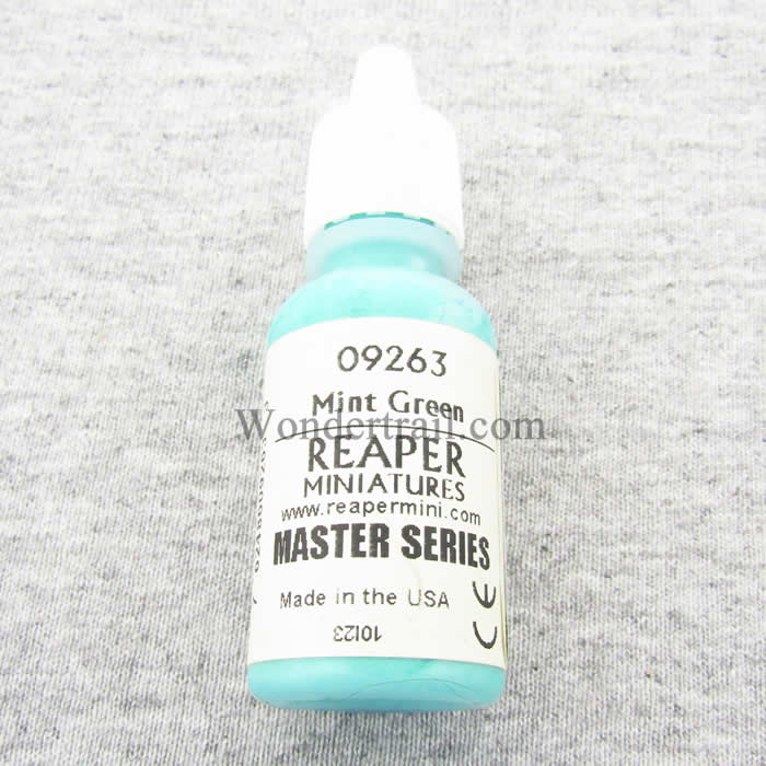 RPR09263 Mint Green Acrylic Reaper Master Series Hobby Paint .5oz (ONLINE ORDER ONLY)