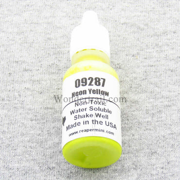 RPR09287 Neon Yellow Acrylic Reaper Master Series Hobby Paint .5oz (ONLINE ORDER ONLY)