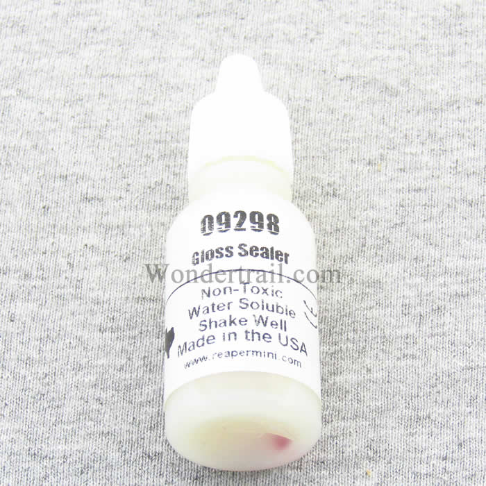 RPR09298 Gloss Sealer Acrylic Reaper Master Series Hobby Paint .5oz (ONLINE ORDER ONLY)