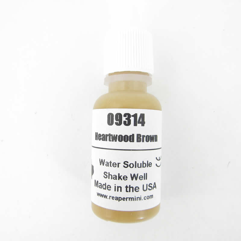 RPR09314 Heartwood Brown Acrylic Reaper Master Series Hobby Paint (ONLINE ORDER ONLY)
