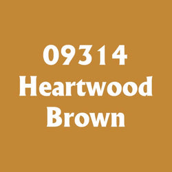 RPR09314 Heartwood Brown Acrylic Reaper Master Series Hobby Paint (ONLINE ORDER ONLY)