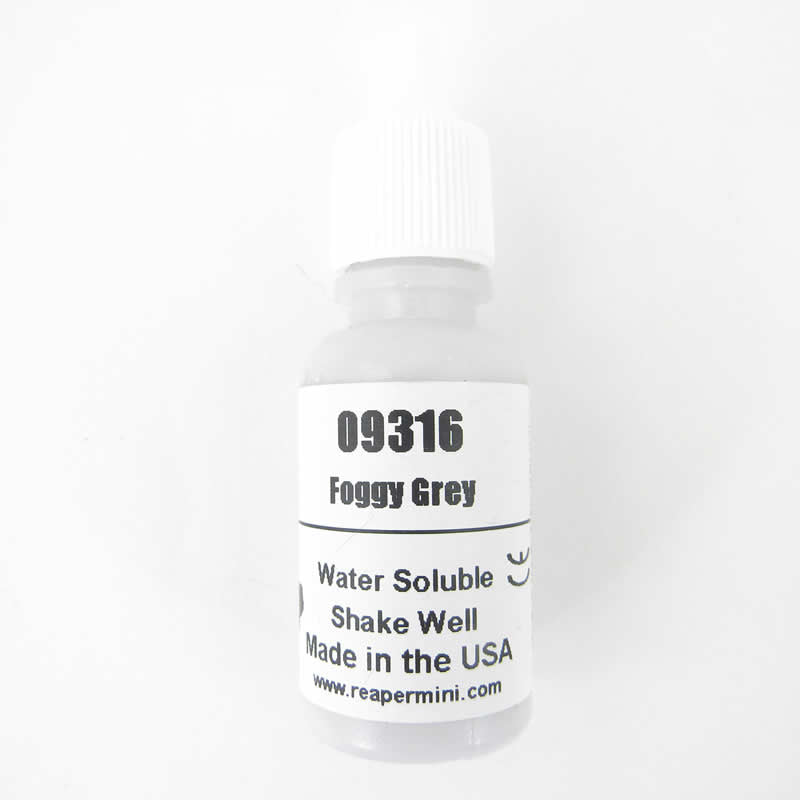 RPR09316 Foggy Grey Acrylic Reaper Master Series Hobby Paint (ONLINE ORDER ONLY)