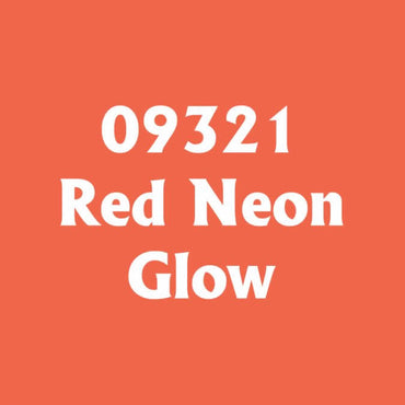 RPR09321 Red Neon Glow Acrylic Reaper Master Series Hobby Paint (ONLINE ORDER ONLY)