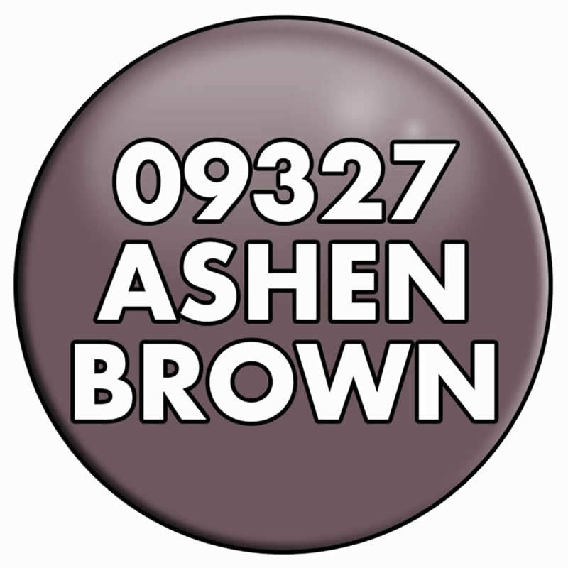 RPR09327 Ashen Brown Acrylic Reaper Master Series Hobby Paint .5oz Dropper Bottle (ONLINE ORDER ONLY)