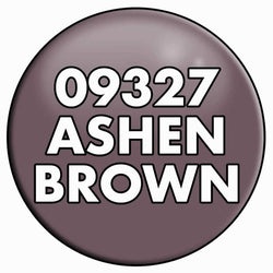 RPR09327 Ashen Brown Acrylic Reaper Master Series Hobby Paint .5oz Dropper Bottle (ONLINE ORDER ONLY)
