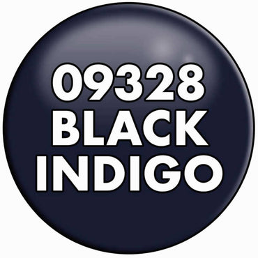 RPR09328 Black Indigo Acrylic Reaper Master Series Hobby Paint .5oz Dropper Bottle Reaper Miniatures (ONLINE ORDER ONLY)