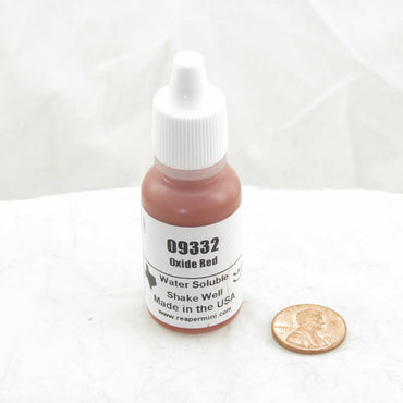 RPR09332 Oxide Red Acrylic Reaper Master Series Hobby Paint .5oz Dropper Bottle (ONLINE ORDER ONLY)