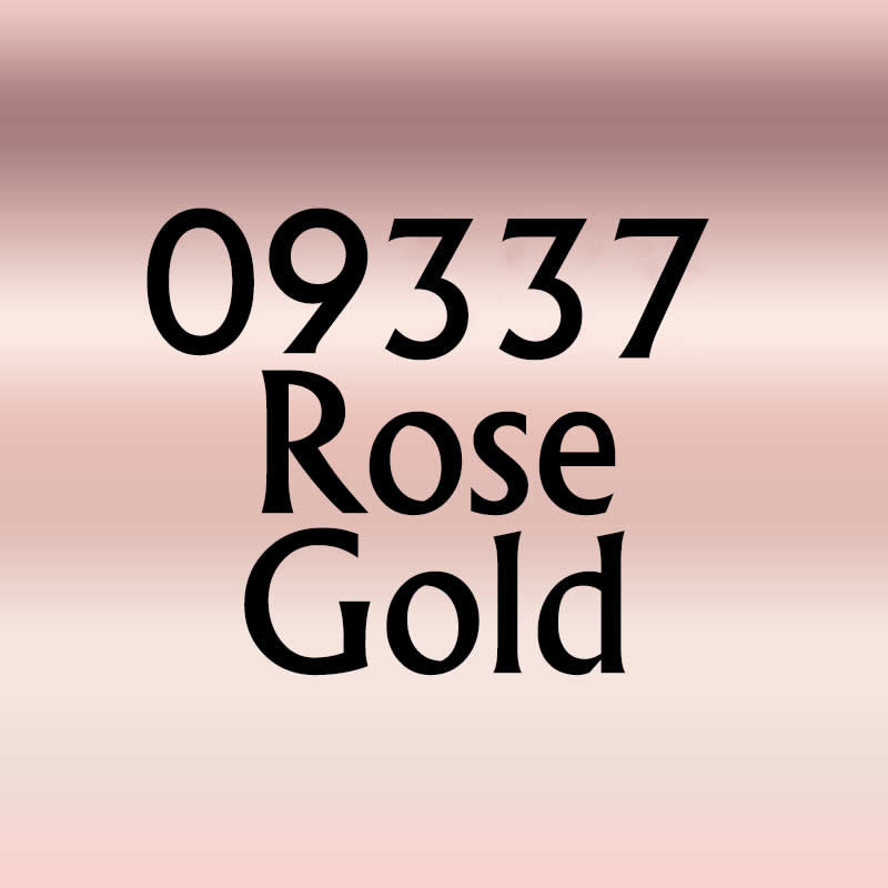 RPR09337 Rose Gold Acrylic Reaper Master Series Hobby Paint .5oz Dropper Bottle (ONLINE ORDER ONLY)