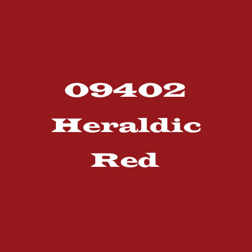 RPR09402 Heraldic Red Acrylic Reaper Master Series Hobby Paint .5oz (ONLINE ORDER ONLY)