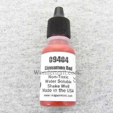 RPR09404 Cinnamon Red Acrylic Reaper Master Series Hobby Paint .5oz (ONLINE ORDER ONLY)