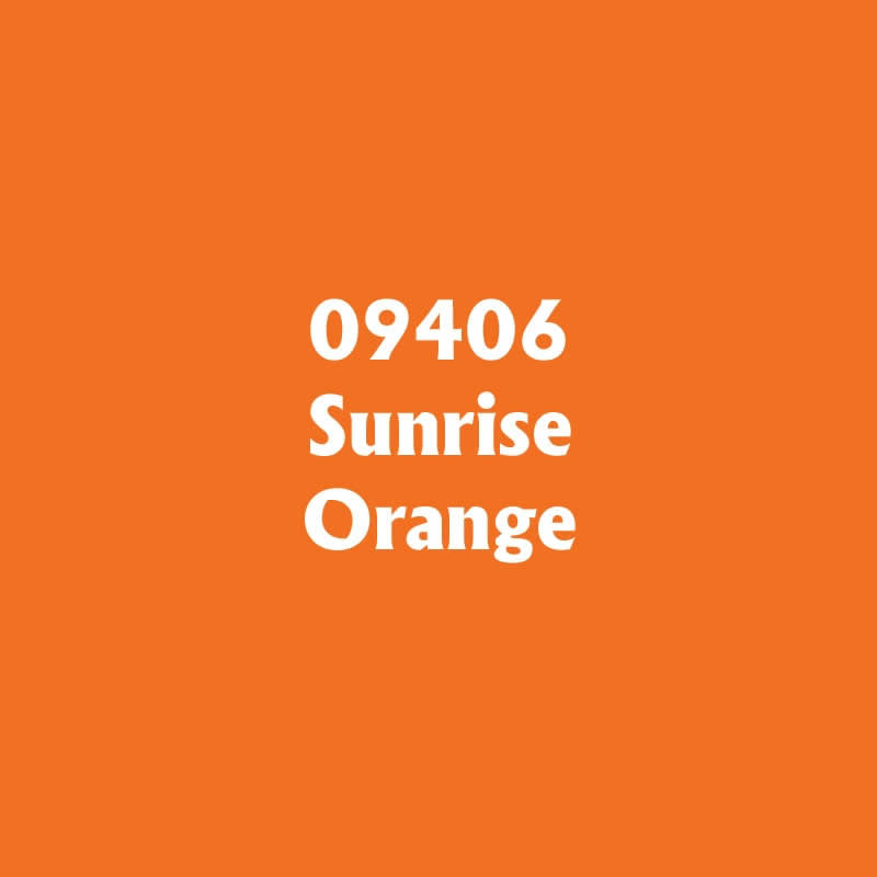 RPR09406 Sunrise Orange Acrylic Reaper Master Series Hobby Paint .5oz (ONLINE ORDER ONLY)