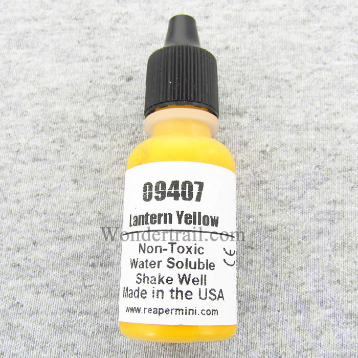 RPR09407 Lantern Yellow Acrylic Reaper Master Series Hobby Paint .5oz (ONLINE ORDER ONLY)