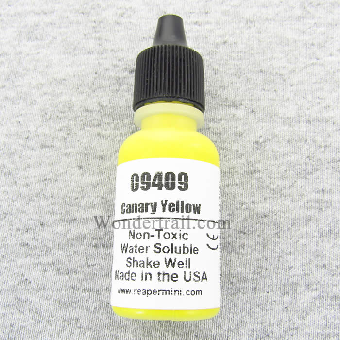 RPR09409 Canary Yellow Acrylic Reaper Master Series Hobby Paint .5oz (ONLINE ORDER ONLY)