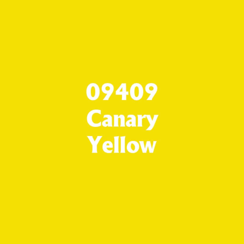 RPR09409 Canary Yellow Acrylic Reaper Master Series Hobby Paint .5oz (ONLINE ORDER ONLY)