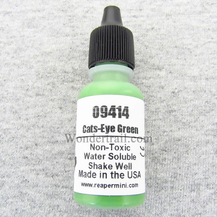RPR09414 Cats Eye Green Acrylic Reaper Master Series Hobby Paint .5oz (ONLINE ORDER ONLY)
