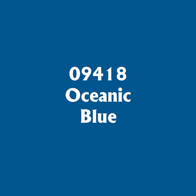 RPR09418 Oceanic Blue Acrylic Reaper Master Series Hobby Paint .5oz (ONLINE ORDER ONLY)
