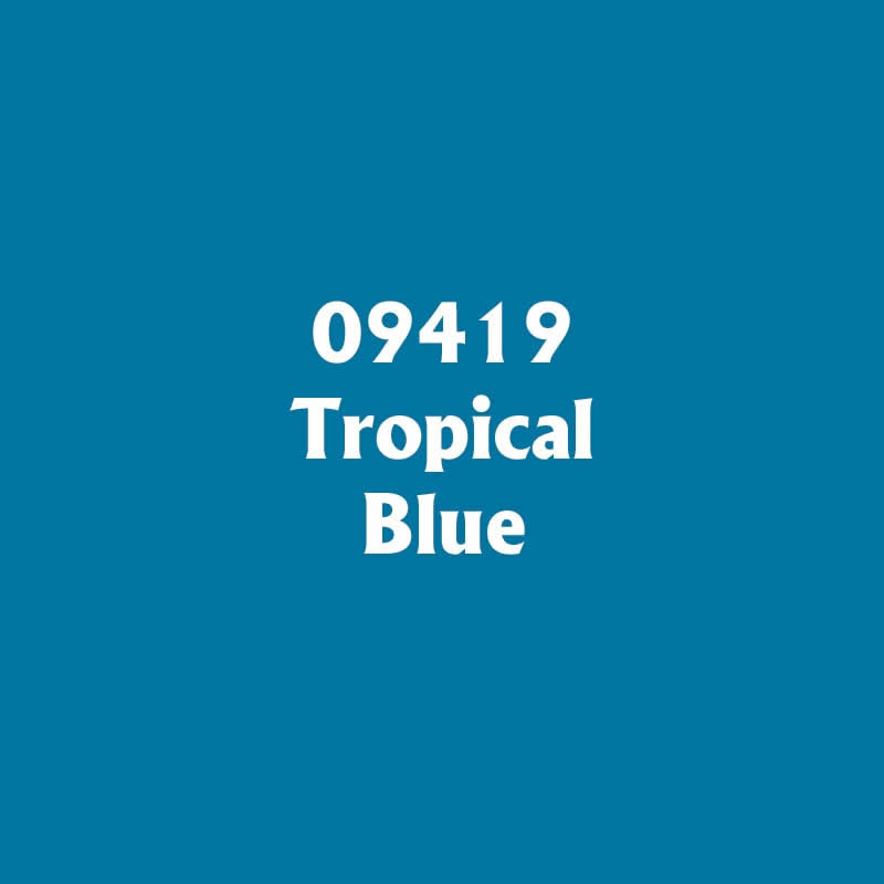 RPR09419 Tropical Blue Acrylic Reaper Master Series Hobby Paint .5oz (ONLINE ORDER ONLY)