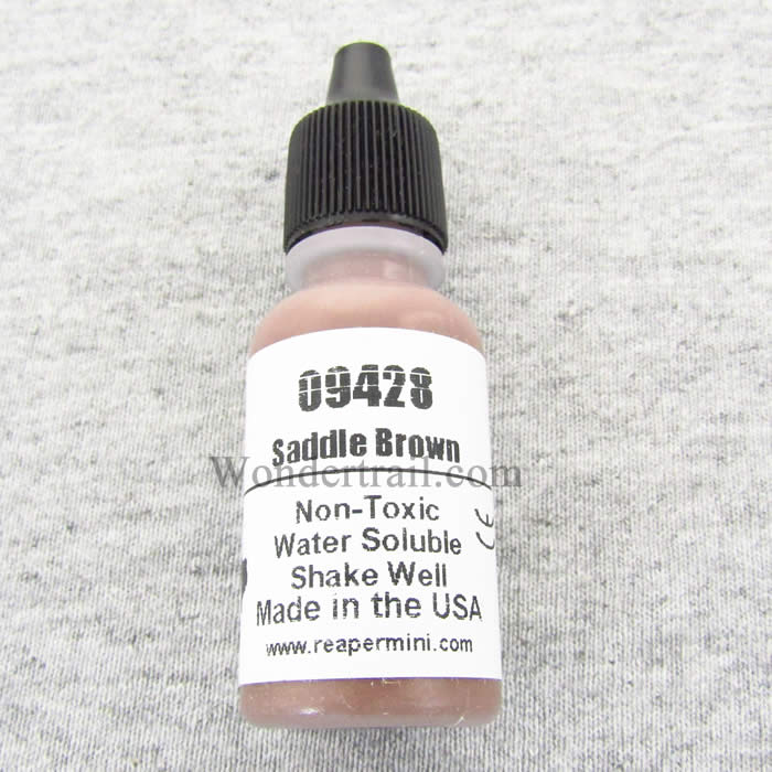 RPR09428PT Saddle Brown Acrylic Reaper Master Series Hobby Paint .5oz (ONLINE ORDER ONLY)