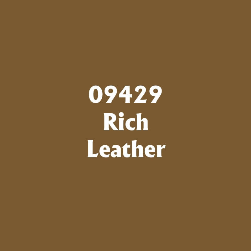 RPR09429PT Rich Leather Acrylic Reaper Master Series Hobby Paint .5oz (ONLINE ORDER ONLY)