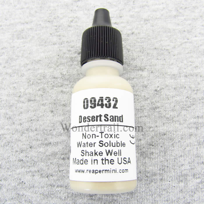 RPR09432PT Desert Sand Acrylic Reaper Master Series Hobby Paint .5oz (ONLINE ORDER ONLY)