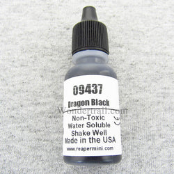 RPR09437PT Dragon Black Acrylic Reaper Master Series Hobby Paint .5oz (ONLINE ORDER ONLY)