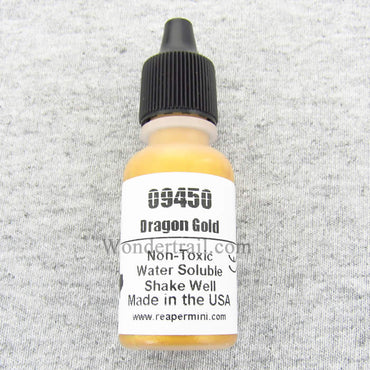 RPR09450 Dragon Gold Acrylic Reaper Master Series Hobby Paint .5oz (ONLINE ORDER ONLY)