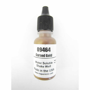 RPR09464 Cursed Gold Acrylic Master Series Hobby Paint .5oz Dropper Bottle (ONLINE ORDER ONLY)