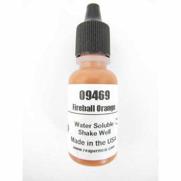 RPR09469 Fireball Orange Acrylic Reaper Master Series Hobby Paint .5oz (ONLINE ORDER ONLY)