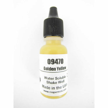RPR09470 Golden Yellow Acrylic Reaper Master Series Hobby Paint .5oz (ONLINE ORDER ONLY)