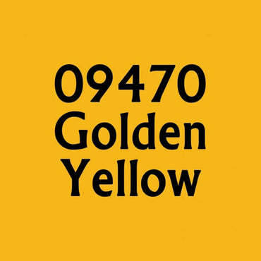 RPR09470 Golden Yellow Acrylic Reaper Master Series Hobby Paint .5oz (ONLINE ORDER ONLY)