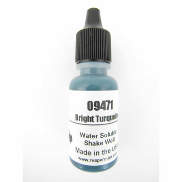 RPR09471 Bright Turquoise Acrylic Reaper Master Series Hobby Paint .5oz (ONLINE ORDER ONLY)