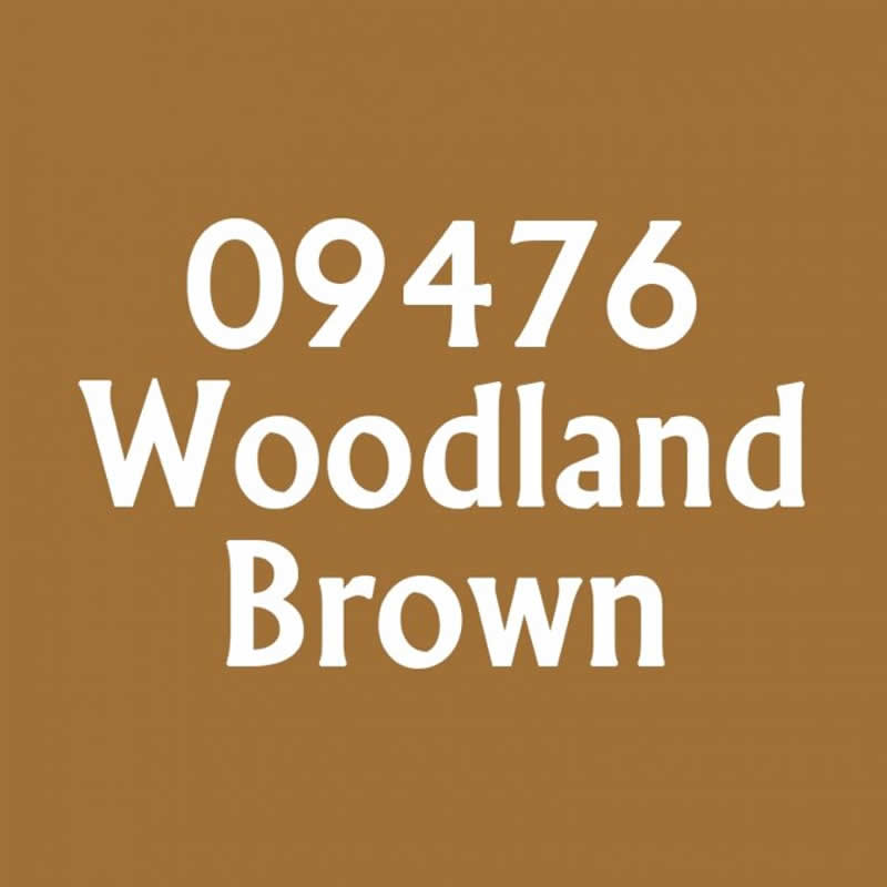 RPR09476 Woodland Brown Acrylic Reaper Master Series Hobby Paint .5oz (ONLINE ORDER ONLY)