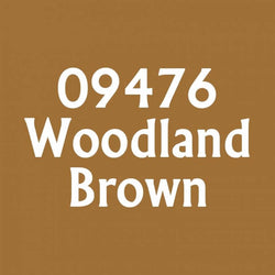 RPR09476 Woodland Brown Acrylic Reaper Master Series Hobby Paint .5oz (ONLINE ORDER ONLY)