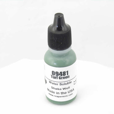 RPR09481 Turf Green Acrylic Reaper Master Series Hobby Paint .5oz Dropper Bottle (ONLINE ORDER ONLY)