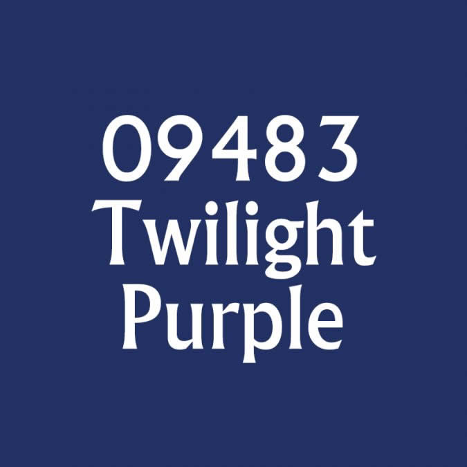 RPR09483 Twilight Purple Acrylic Reaper Master Series Hobby Paint .5oz Dropper Bottle (ONLINE ORDER ONLY)