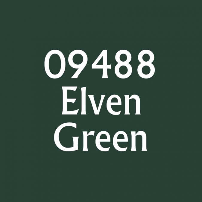 RPR09488 Elven Green Acrylic Reaper Master Series Hobby Paint .5oz Dropper Bottle (ONLINE ORDER ONLY)