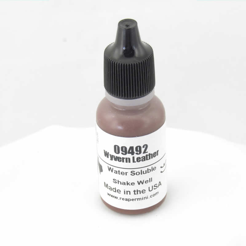 RPR09492 Wyvern Leather Acrylic Reaper Master Series Hobby Paint .5oz Dropper Bottle (ONLINE ORDER ONLY)
