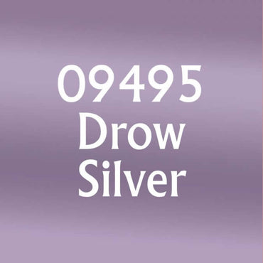 RPR09495 Drow Silver Acrylic Reaper Master Series Hobby Paint .5oz Dropper Bottle (ONLINE ORDER ONLY)