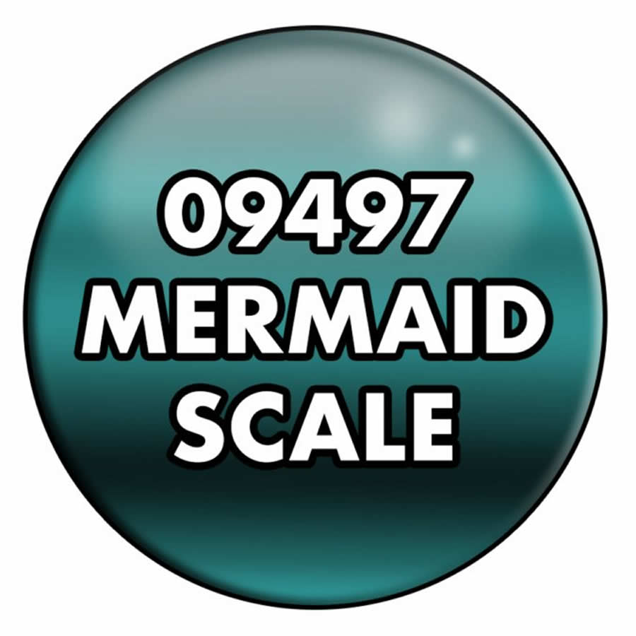 RPR09497 Mermaid Scale Acrylic Reaper Master Series Hobby Paint .5oz Dropper Bottle Reaper Miniatures (ONLINE ORDER ONLY)