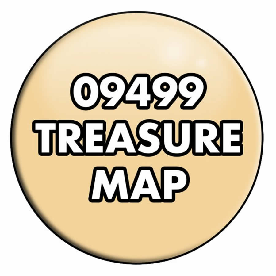RPR09499 Treasure Map Acrylic Reaper Master Series Hobby Paint .5oz Dropper Bottle Reaper Miniatures (ONLINE ORDER ONLY)