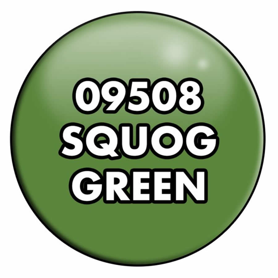 RPR09508 Squog Green Acrylic Reaper Master Series Hobby Paint .5oz Dropper Bottle Reaper Miniatures (ONLINE ORDER ONLY)