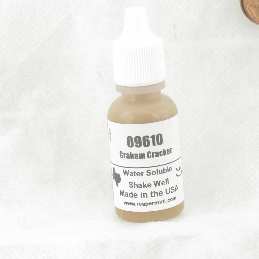 RPR09610 Graham Cracker Acrylic Reaper Master Series Hobby Paint .5oz Dropper Bottle (ONLINE ORDER ONLY)