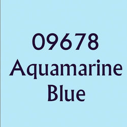 RPR09678 Aquamarine Blue Acrylic Reaper Master Series Hobby Paint .5oz Dropper Bottle (ONLINE ORDER ONLY)
