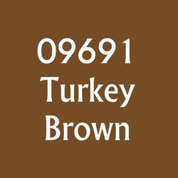 RPR09691 Turkey Brown Acrylic Reaper Master Series Hobby Paint .5oz Dropper Bottle (ONLINE ORDER ONLY)