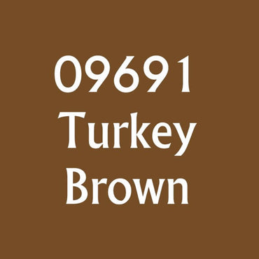 RPR09691 Turkey Brown Acrylic Reaper Master Series Hobby Paint .5oz Dropper Bottle (ONLINE ORDER ONLY)