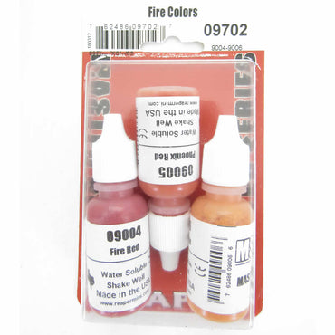 RPR09702 Fire Colors Triad (09004-09006) Acrylic Hobby Paint Reaper (ONLINE ORDER ONLY)